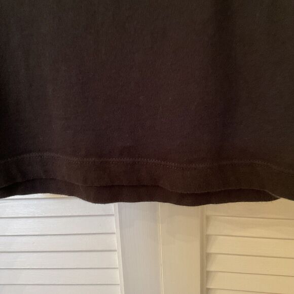 Equinox Shirt Women's Black Graphic Logo Crew Neck Short Sleeve Stretch, Size S - Picture 6 of 11